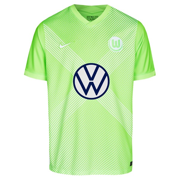 Tailandia Camiseta Wolfsburgo 1ª 2020 2021 Verde